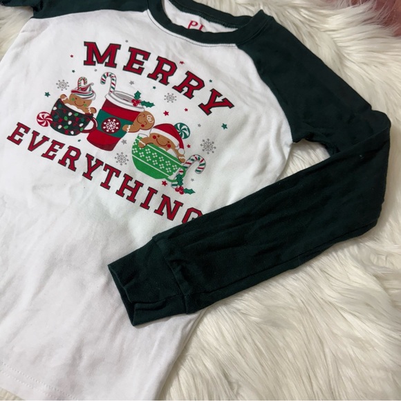 PJ Place “Merry Everything” Christmas Pajama Set – Size 8 - Picture 6 of 16